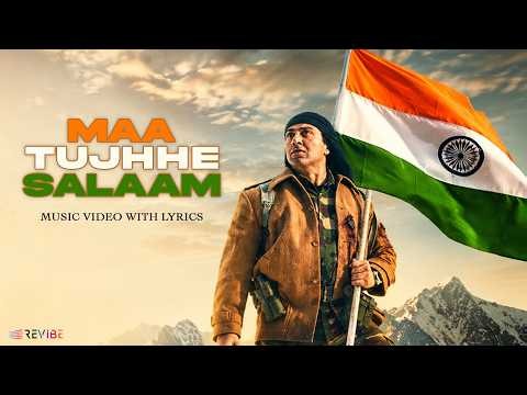 Maa Tujhhe Salaam (Music Video) Sunny Deol | Shankar Mahadevan | Sajid-Wajid | Patriotic Anthem 🇮🇳