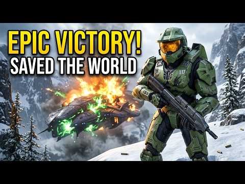 Spartans Save the World from an Alien Invasion | Halo Story