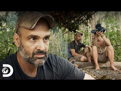 Ed nada contra corrente em busca de água | Ed Stafford, o Sobrevivente | Discovery Brasil