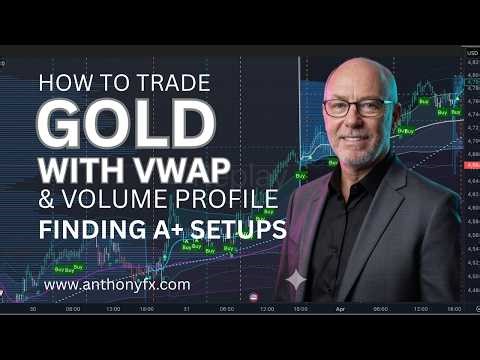 How To Trade GOLD With VWAP and Volume Profile PLUS The MomentumSync Buy/Sell Signals Indicator