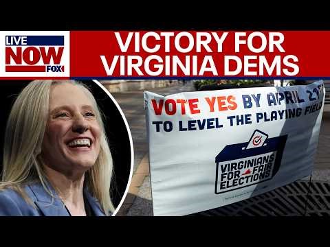 BREAKING: VA voters approve redistricting amendment, 'major victory' for Democrats