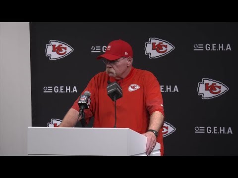 Chiefs HC Andy Reid thanks fans for support this season, says he's optimistic for future