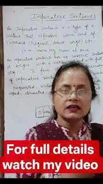 Direct and indirect imperative #englishgrammar #viral