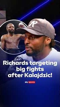 'I've got the opportunity now' | Craig Richards targeting big fights after Kalajdzic 👀 🔥