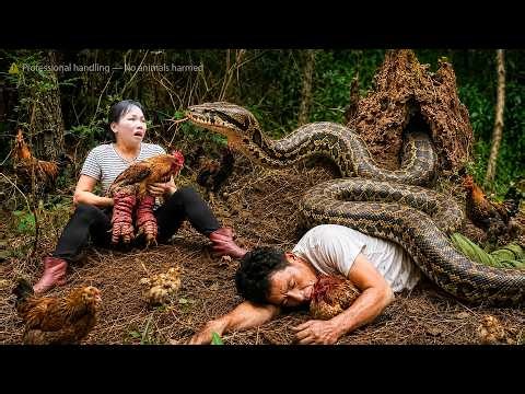 72 Hours Of Horror: Man Hunts Giant Python 7 Days Before It Turns On Him!