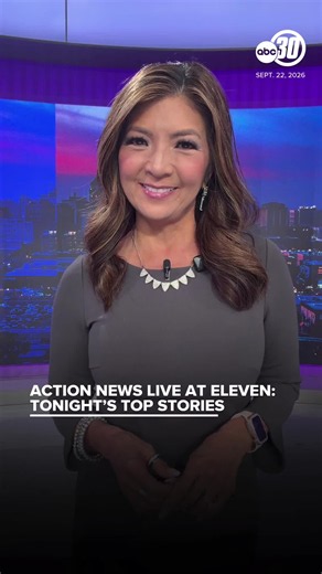 Here are your Tuesday night headlines for 9/22 📰 ⠀ From breaking news to the stories impacting the Central Valley, we’ve got you covered. Watch Action News Live at Eleven on Disney , ABC30 and everywhere you stream.