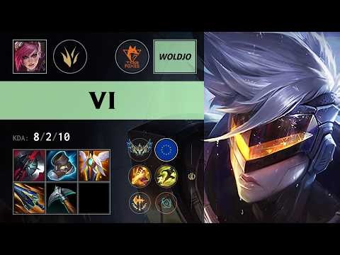 (TOG Woldjo) Vi Jungle vs Graves - EUW Challenger Patch 26.13