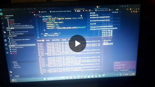 #womensafety #machinelearning #flask #python #projectbuilding #learningbydoing #techforgood | Vidhya Pandey