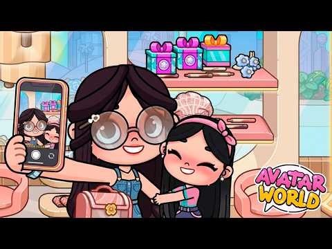 💖 ¡PRIMER CAMBIO DE LOOK DE MI HIJA! 😱✂️ en AVATAR WORLD *NALA💞