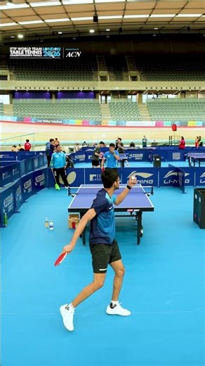 BTS with Team India 👀 #ITTFWorlds2026 #TableTennis