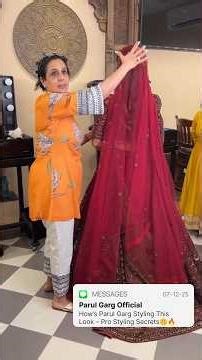 How’s Parul Garg Styling This Look Pro| Styling Secrets🤫🔥#shorts