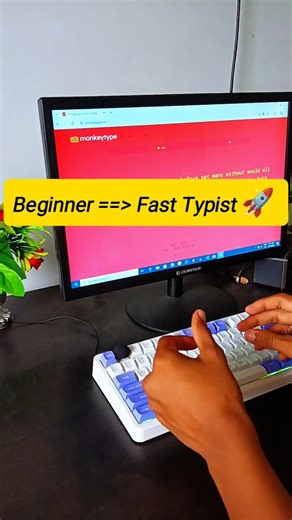 From Beginner to Fast Typist📈💻| Daily Typing Progress You Can Follow✅🔥