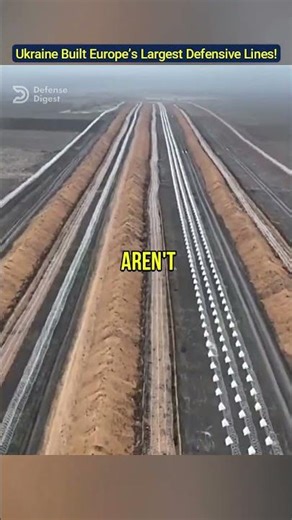 Ukraine Built Europe’s Largest Defensive Lines!