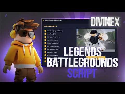 Legends Battlegrounds Script | Fling, Fly, Speed, & More! (MOBILE & PC)