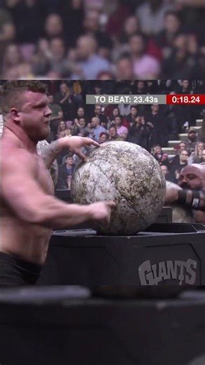 A 24 year-old Tom Stoltman BLASTS through 100kg-180kg Castle Stones! #strongman #strength