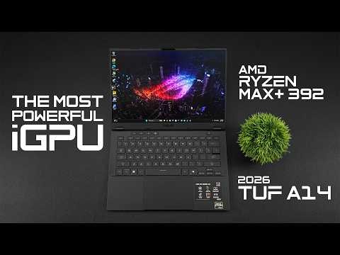 This Laptop Has The Most Powerful iGPU! Ryzen Max+ 392 First Look