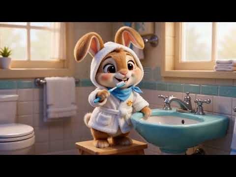 Bedtime Story for Kids | Benny Bunny’s Bedtime Routine | Calm Narrated Story #kidsvideo #sleepmusic