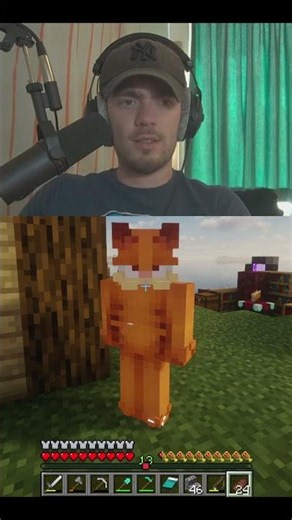 John Pork just joined the Minecraft server 😭 | #minecraft #shorts