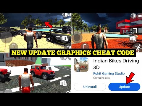 New Graphics Secret Cheat Code in Indian Bike Driving 3D 🤯🔥| Sky Color Cheat Code | Harsh in Game