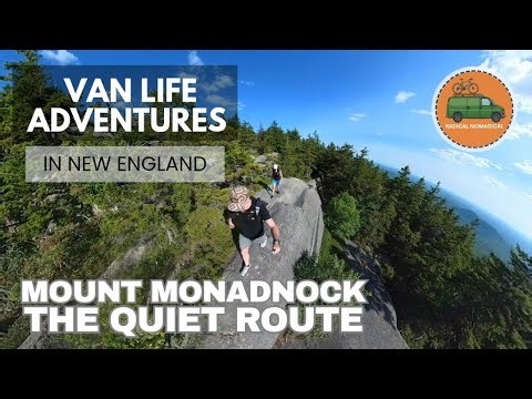 Hiking Mount Monadnock via Marlborough Trail (Quiet Side Loop + Monte Rosa) ⛰️🫐