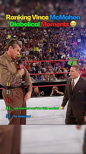 Ranking Vince McMahon Funny Moments 🤣 #wwesmackdown