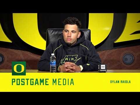 Dylan Raiola | Postgame vs. UCLA