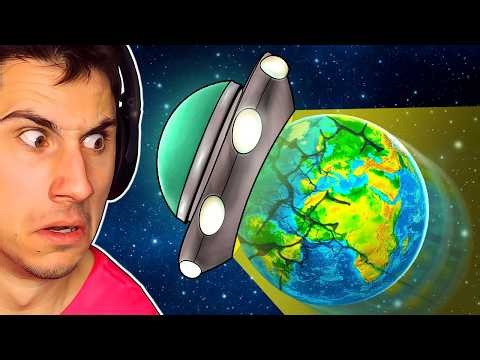 GIANT UFO EATS PLANET EARTH! | Tasty Planet