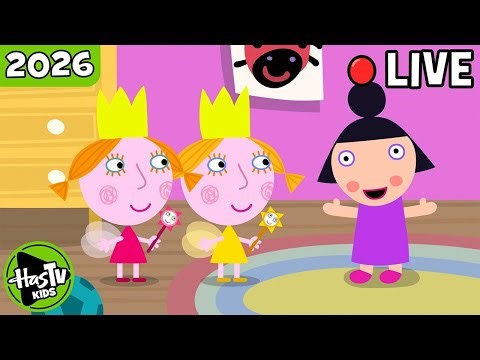 🔴 LIVE! 🧚 Spring Time with Ben and Holly's Little Kingdom! 🟢 HasTV Kids
