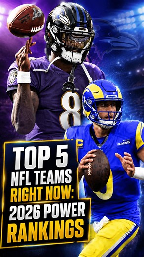 Top 5 NFL teams right now: 2026 power rankings (opinion)