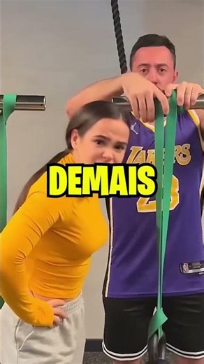 Mulher vs Homem: quem levanta mais? #workout #challenge #gym #viral #shorts