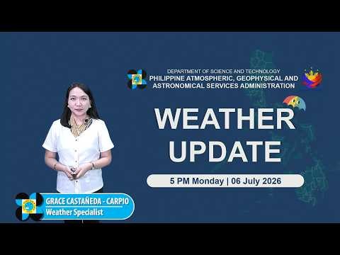 Public Weather Forecast issued at 5:00 PM | July 06, 2026 - Monday