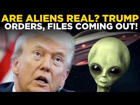 Trump on UFO Hearing LIVE | Donald Trump Orders Release of 'Alien Files' | Congress Hearing LIVE