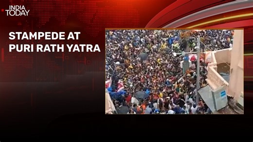 Over 100 injured, one critical in Puri Rath Yatra stampede