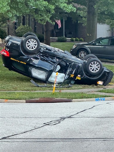 Manhunt through Hudson, Stow ends in crash