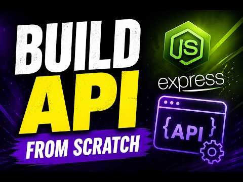 Build a Complete REST API with Node.js & Express (Beginner to Advanced)