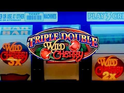 Chasing That Big Hit! Triple Double Wild Cherry Classic Slot