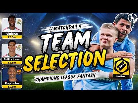 🚨UCL FANTASY MD3 TEAM SELECTION! 🚨 | Limitless or Take Hits?! 🥵 | Champions League Fantasy Tips
