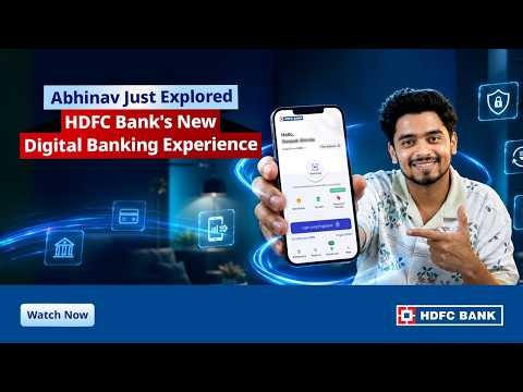 HDFC Bank New Update | HDFC App & NetBanking Features Explained | New UI, Passwordless Login & More
