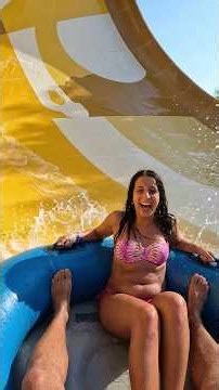 What a Fun Ride! 💦 MagicOne Water Slide at The Land of Legends #waterpark #aquapark #shorts