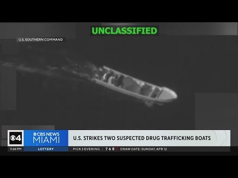 U.S. Southern Command releases new footage of deadly boat strikes linked to terrorist organizations