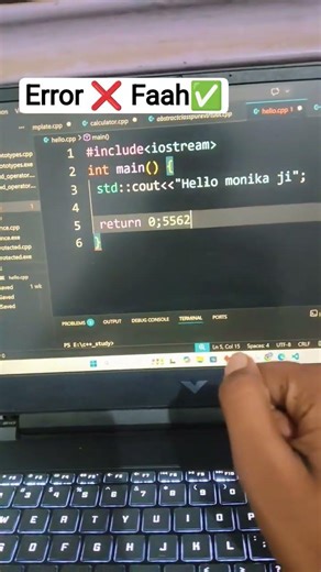 Funny Sound in Coding Faah....🤣 #ytshorts #shorts #viral #tech #laptop #coding