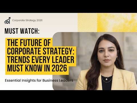 The Future of Corporate Strategy Trends Every Leader Must Know in 2026