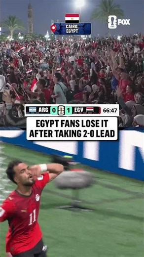 Great scenes in Cairo as Egypt doubles its lead over the defending champions