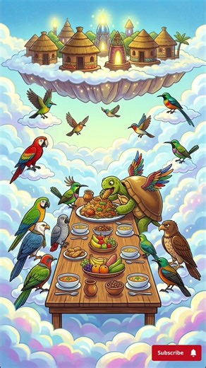 Why the Tortoise Has a Cracked Shell | African Folktale