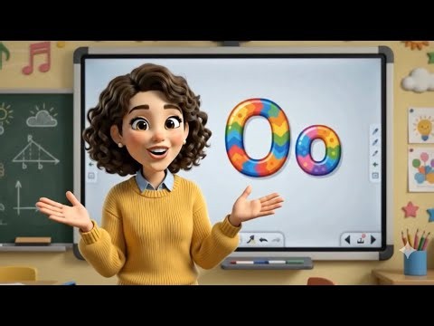 🔤 Letter O Phonics Sound for Kids | Learn O Words | Octopus, Owl, Orange & Otter 🐙🦉🍊