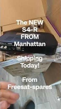 new product launching today the Manhattan S4-R Freesat recorder. we still have just a few in stock.
