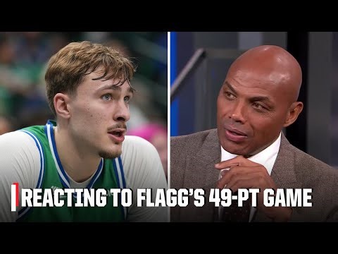 ‘HE IS READY’ 🔥 Chuck praises Cooper Flagg after his 49-point game | Inside The NBA