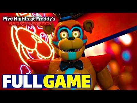 FNAF SECURITY BREACH - Full Game Walkthrough Gameplay No Commentary [1080p 60FPS]