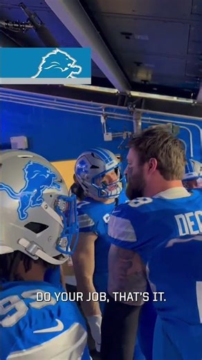 old-school game 😤 | Taylor Decker's pregame speech