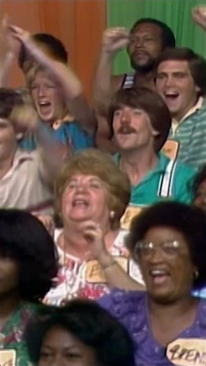 Bob Barker has fun with a rowdy group on #ThePriceIsRight